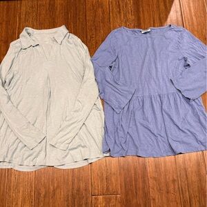 J. Jill Blue Tops Bundle